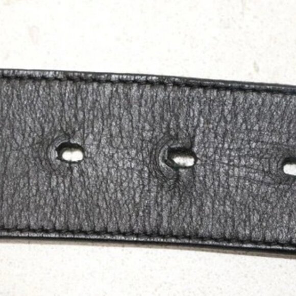 Gucci GG Marmont Leather Belt AP00T Size 95/38 - Black/Gold - Picture 12 of 16
